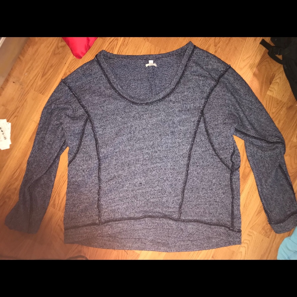 Warm Ecoté Navy Sweater